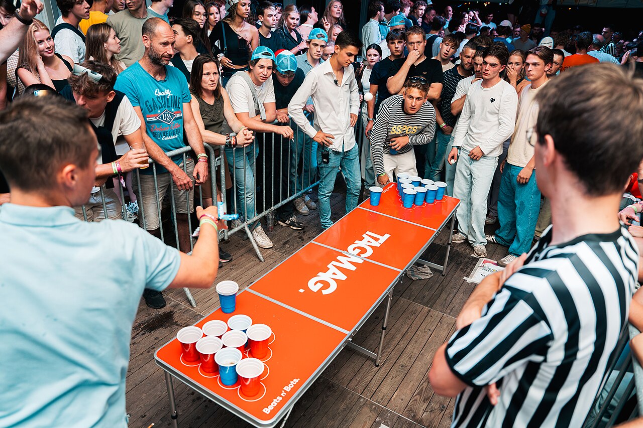 Beerpong Turnier Team Ticket