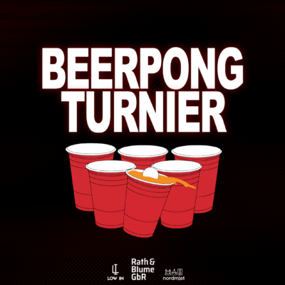 Beerpong Turnier Team Ticket